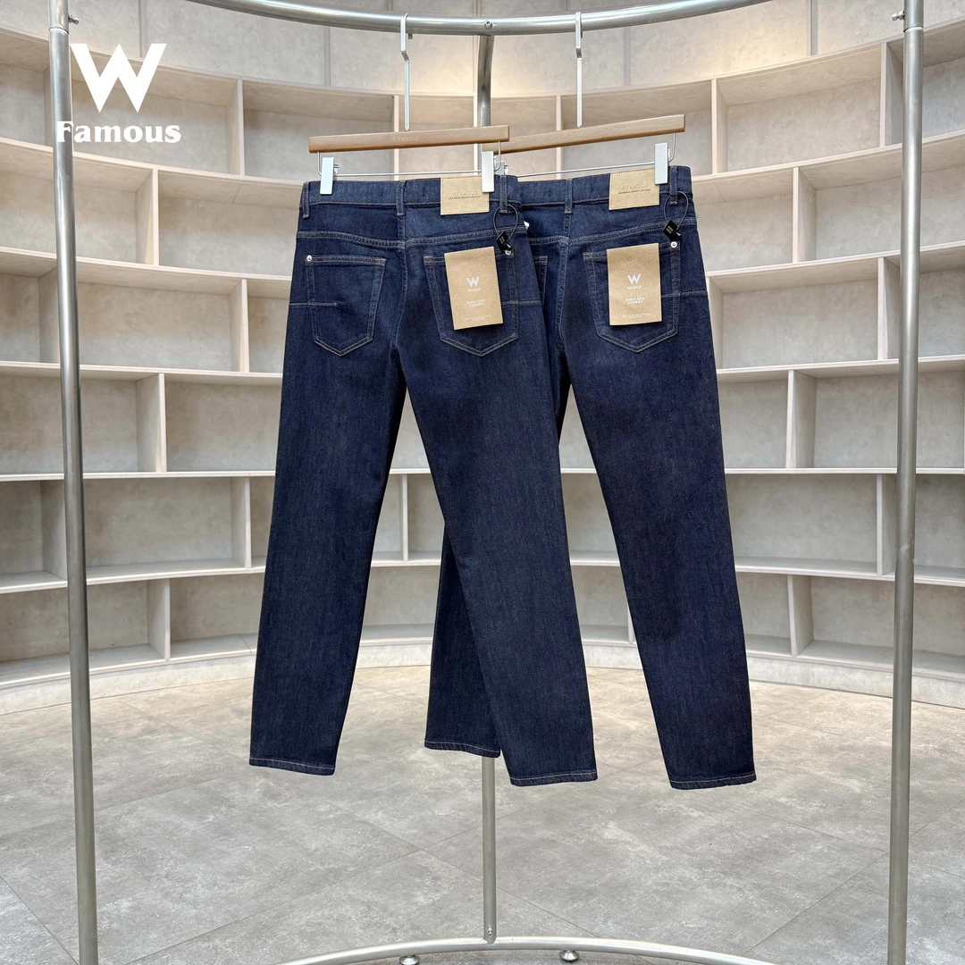 【夏季上新】1055 -10.4安/普洗蓝/防褪色/九分/九分半直筒牛仔裤
