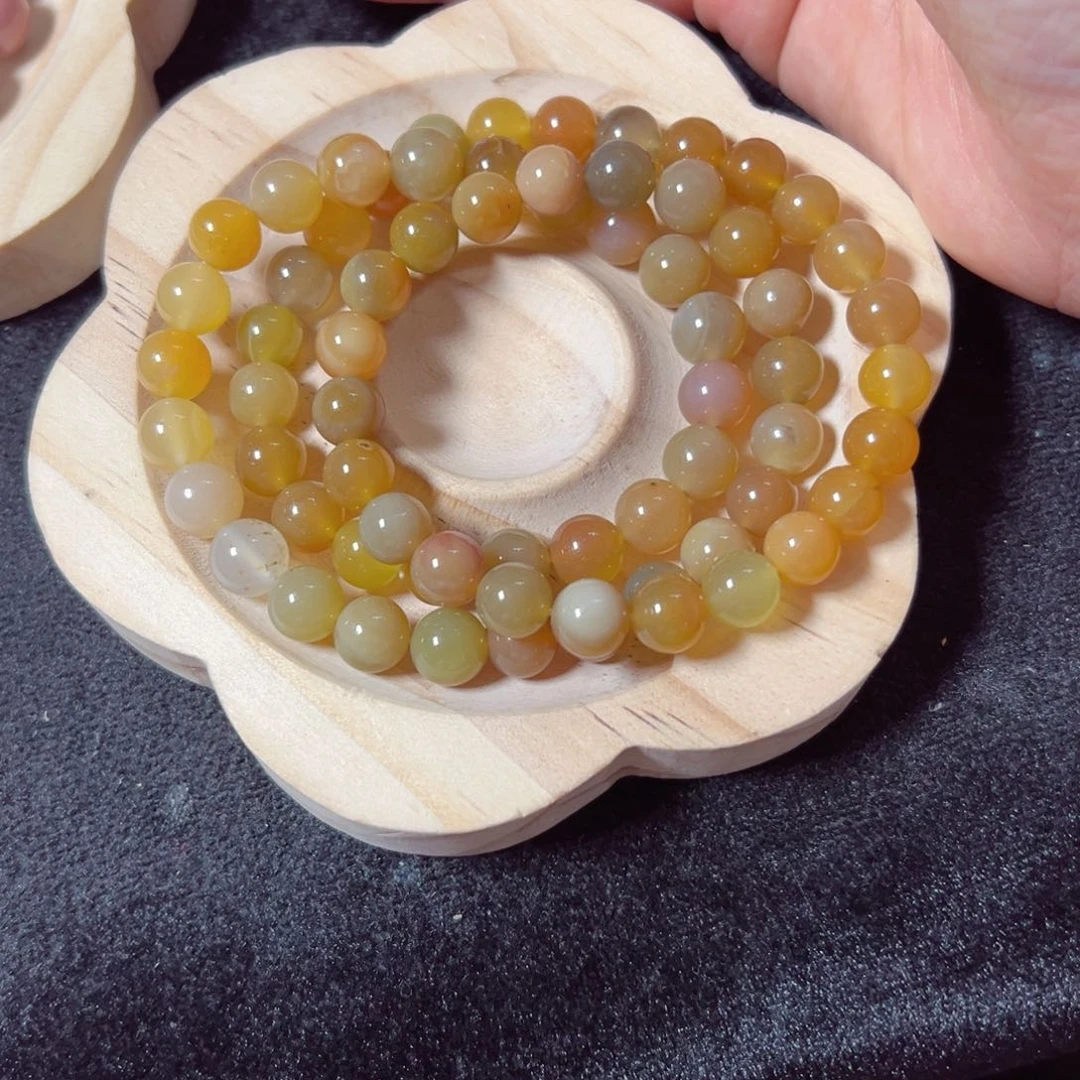 石英质玉手链未镶嵌福*摩178