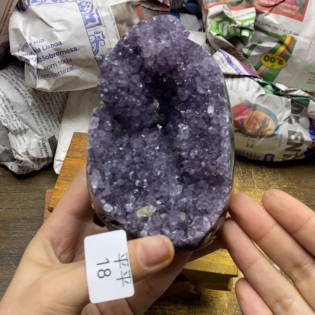 紫晶乌拉圭未镶嵌