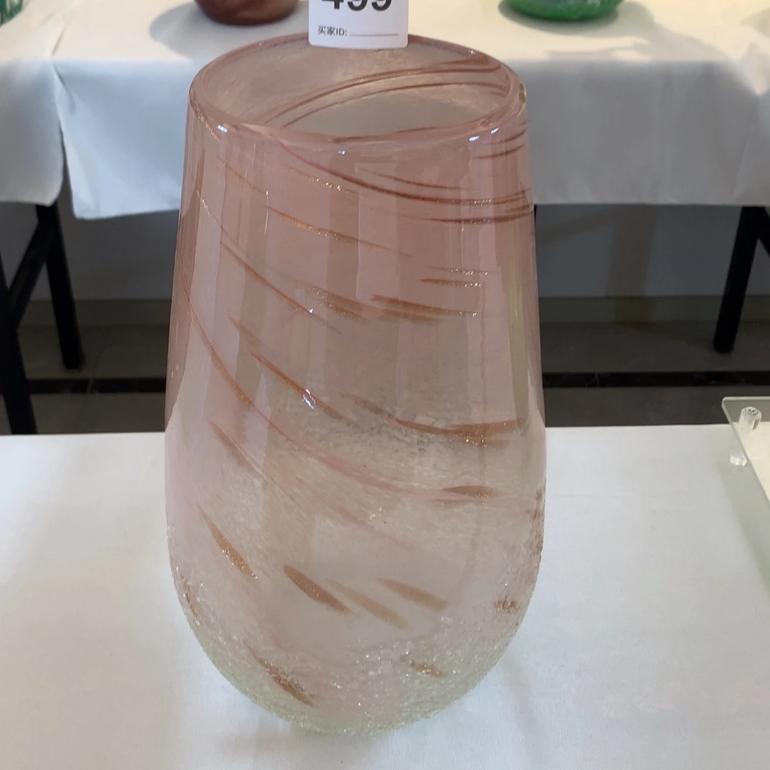 独***漠手工古法琉璃花器