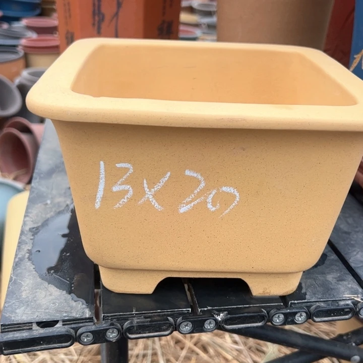 红陶紫砂四方微瑕