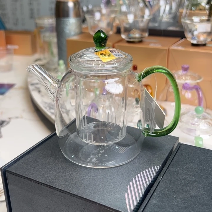 禾器湖绿色宴臣壶内胆款