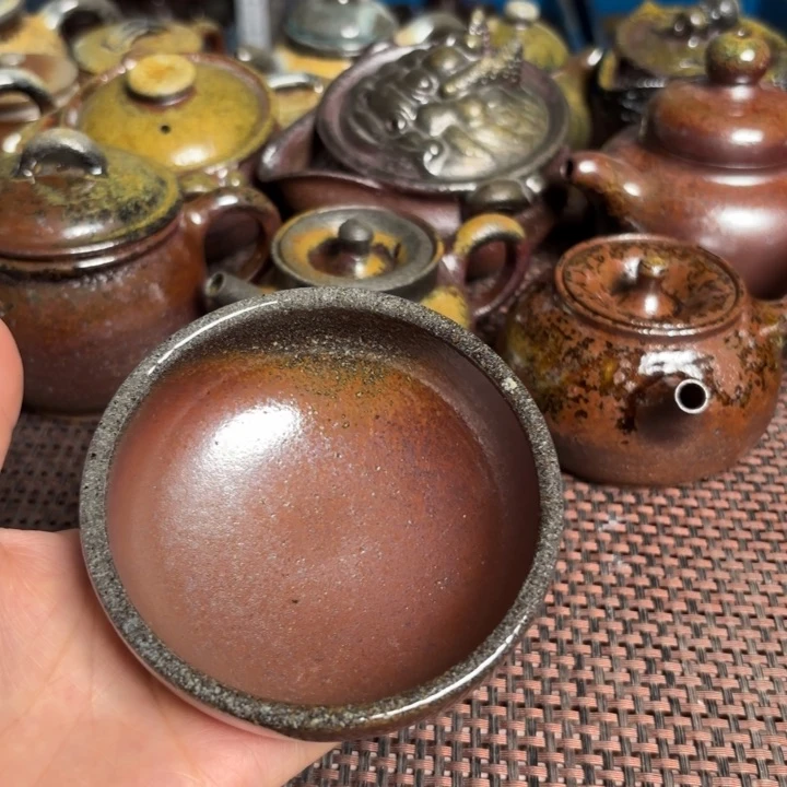 茶杯紫砂小普洱杯100