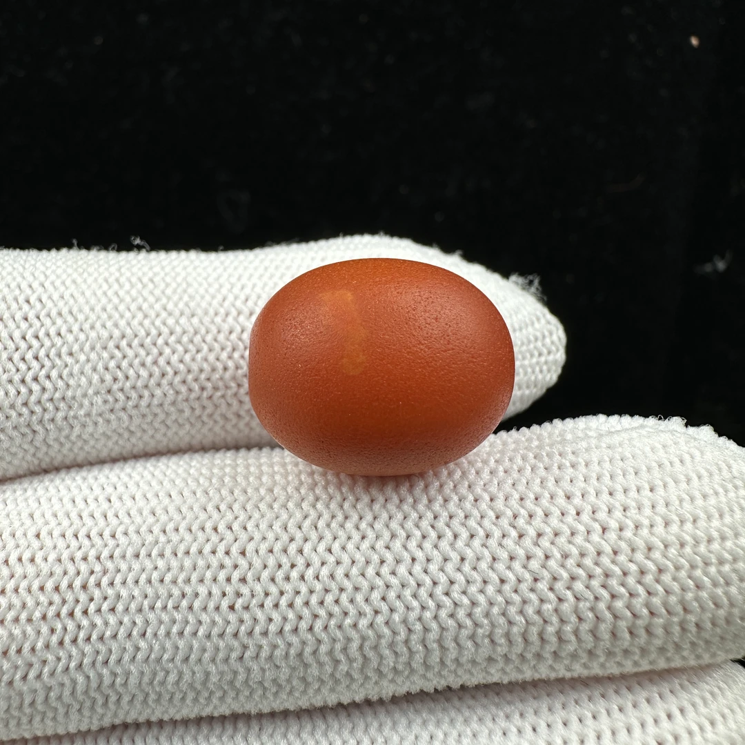 Y6277天然原矿蜜蜡 老蜡枣珠 14*17mm抖音基地质检发货