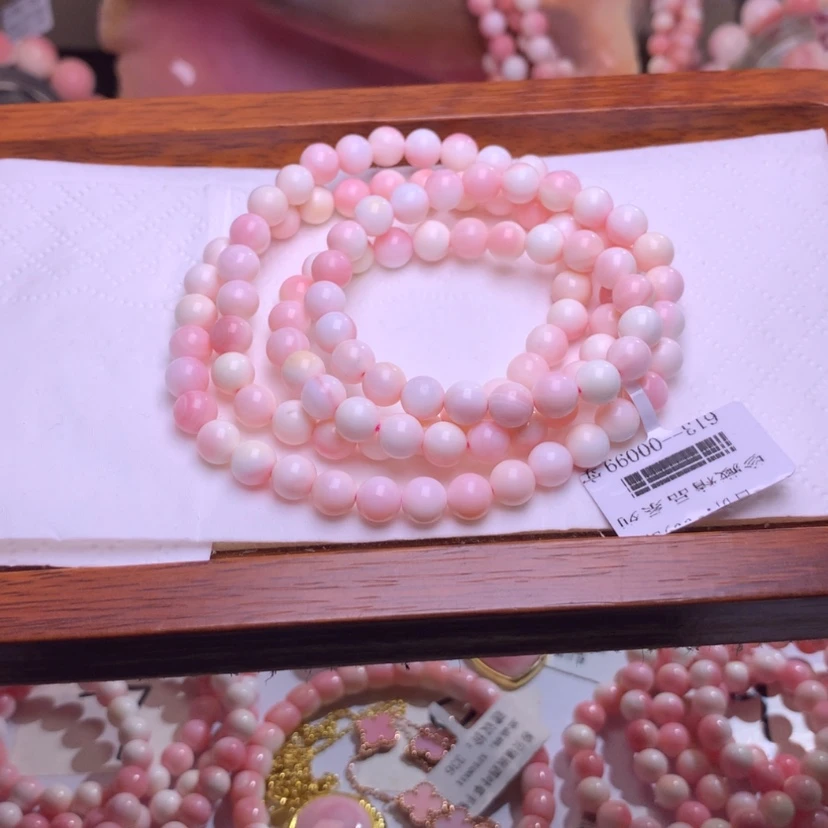 【闪购商品】查罗石颈饰合金福利多圈6咪加编号66