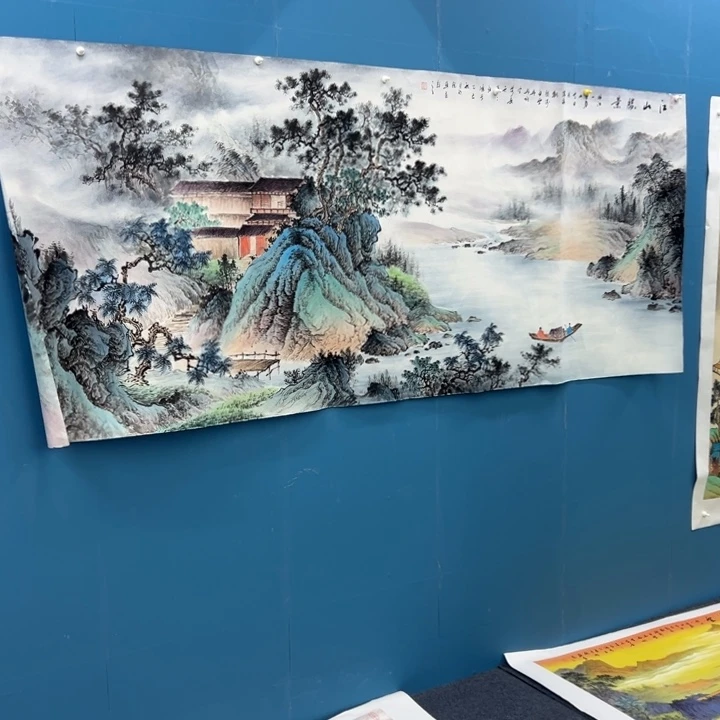 国画宣纸纯手绘字画