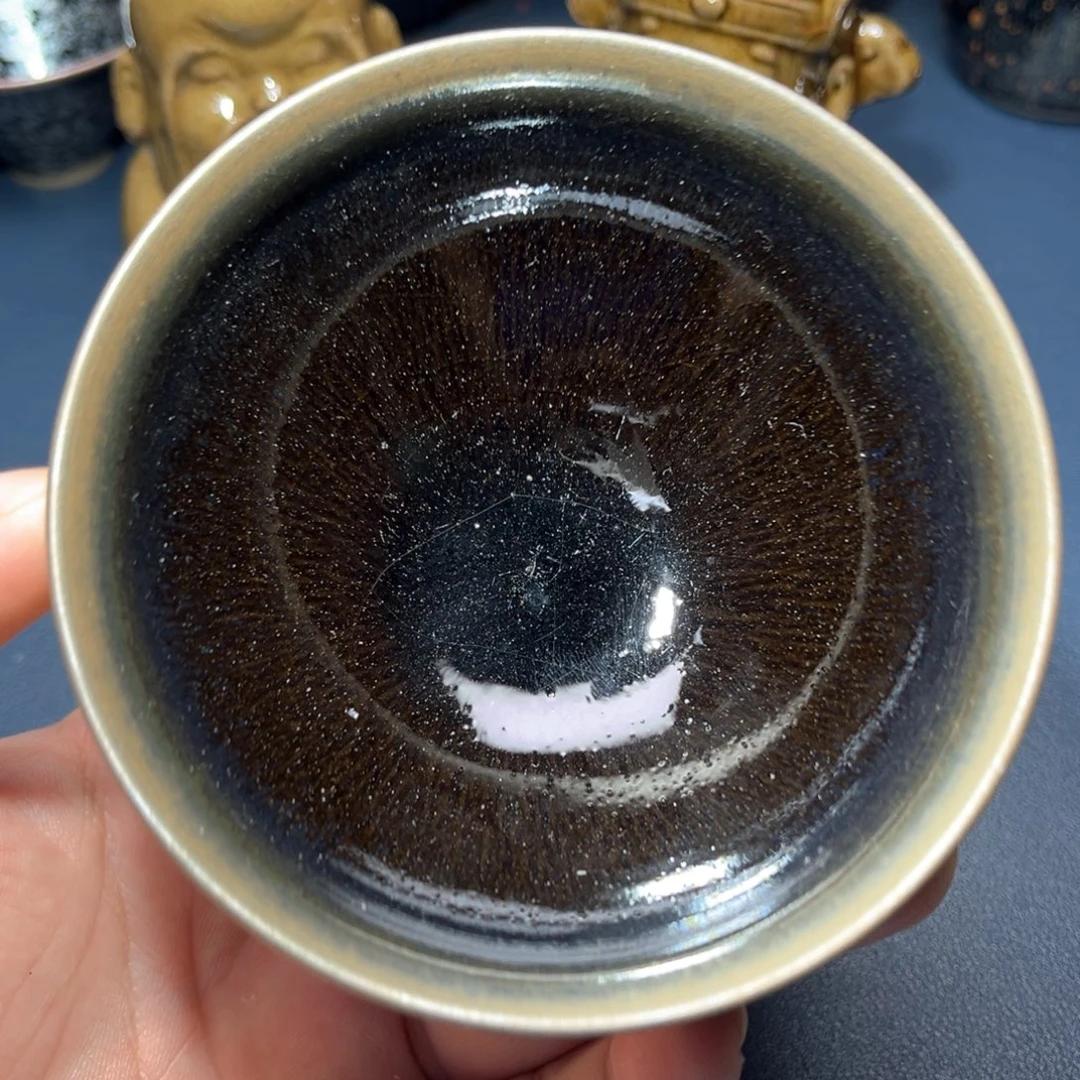 茶盏建盏手握泡茶主人杯