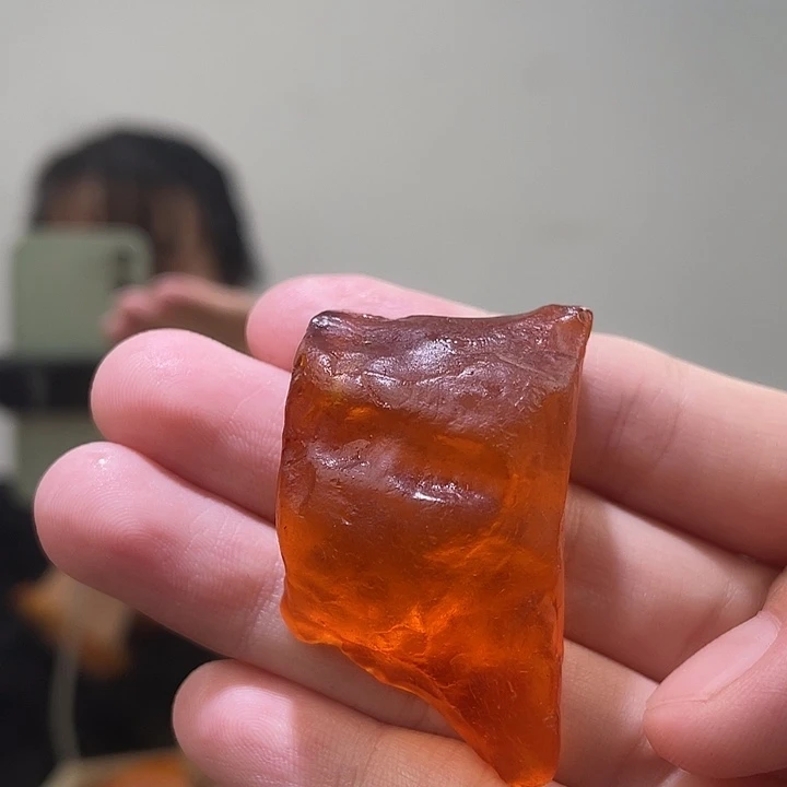 裸石琥珀未镶嵌全皮海漂