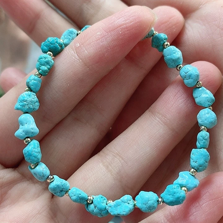 未镶嵌绿松石珠宝奇石