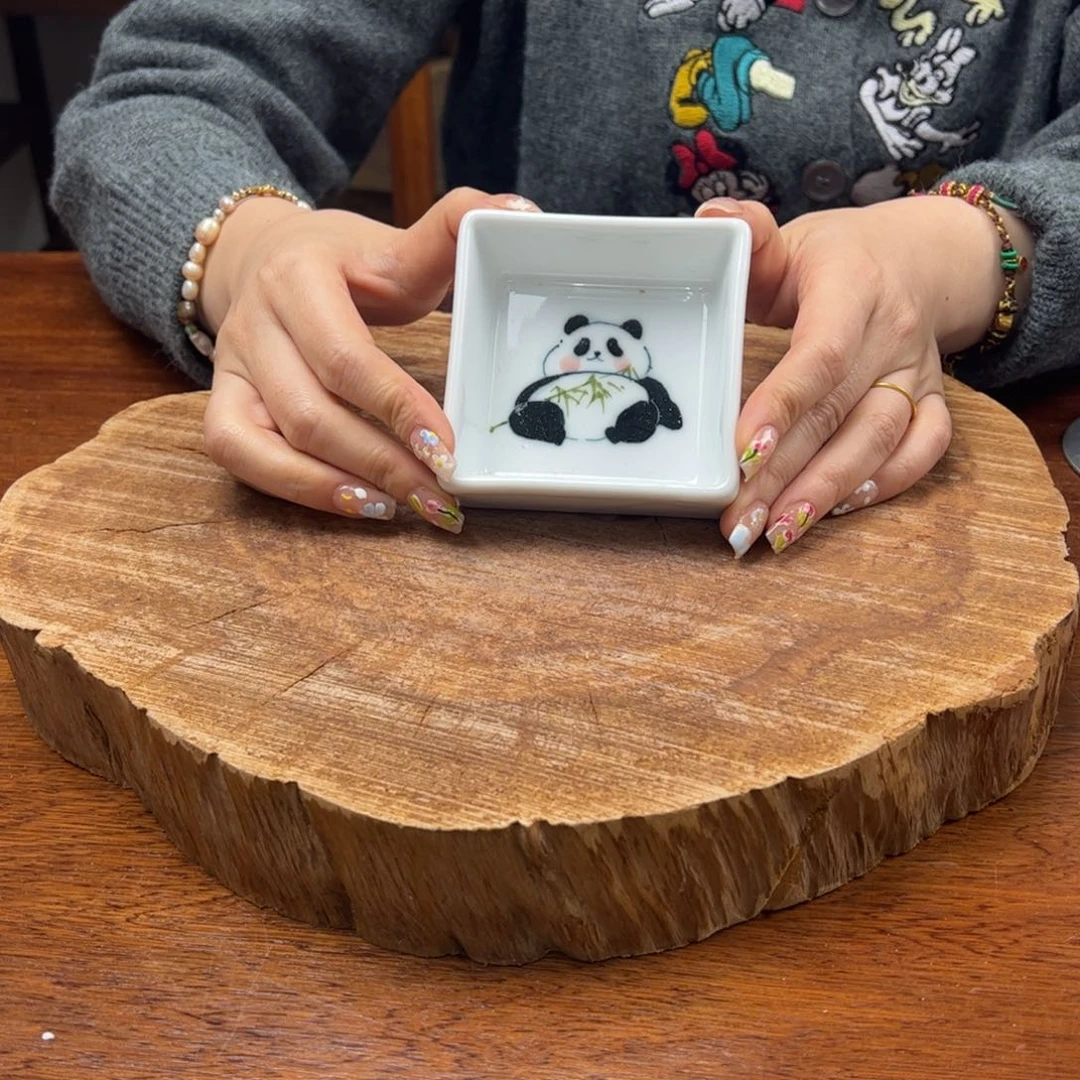 瓷片景德镇陶瓷手工手绘制作