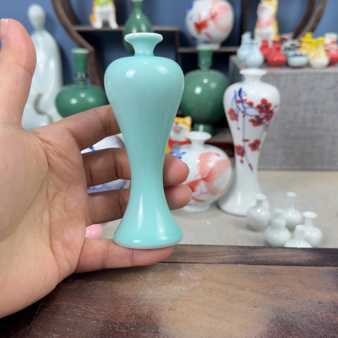 陶瓷手工小花器摆件