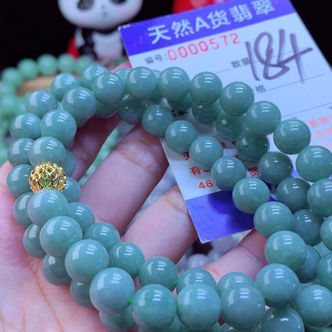 未镶嵌手链翡翠手串