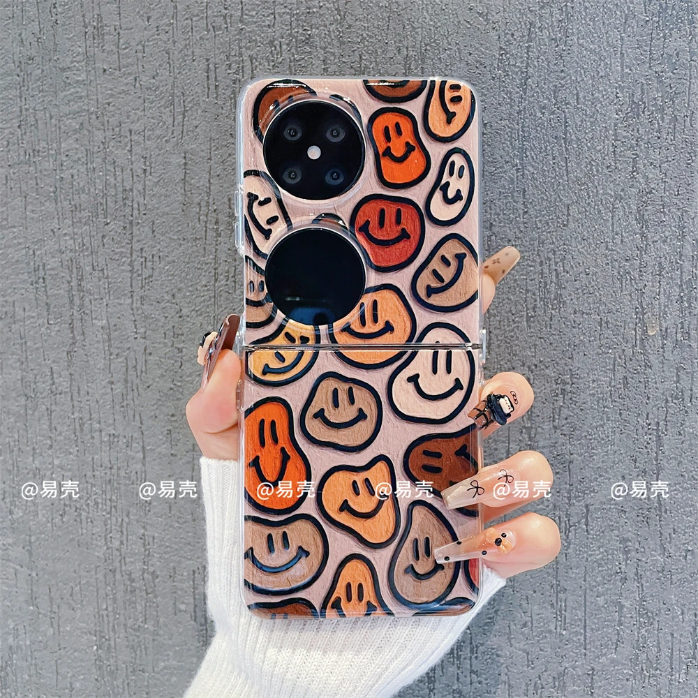 新款折叠适用于华为p50pocket/S手机壳POCKET2女款可爱保护创意套