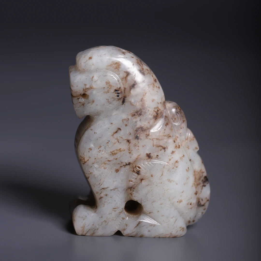 明和田玉瑞兽-LM