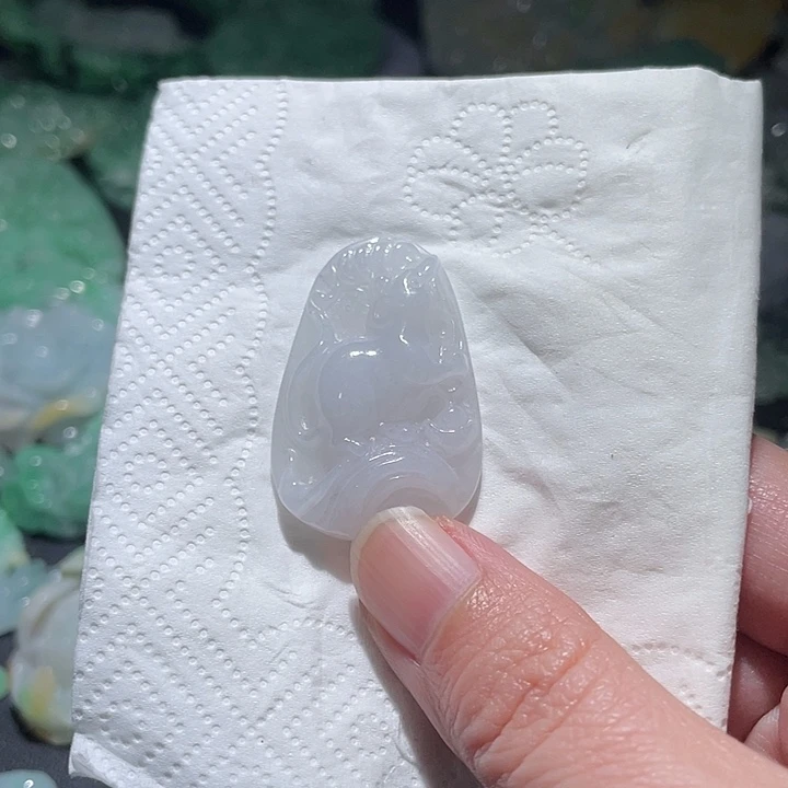 颈饰未镶嵌翡翠天