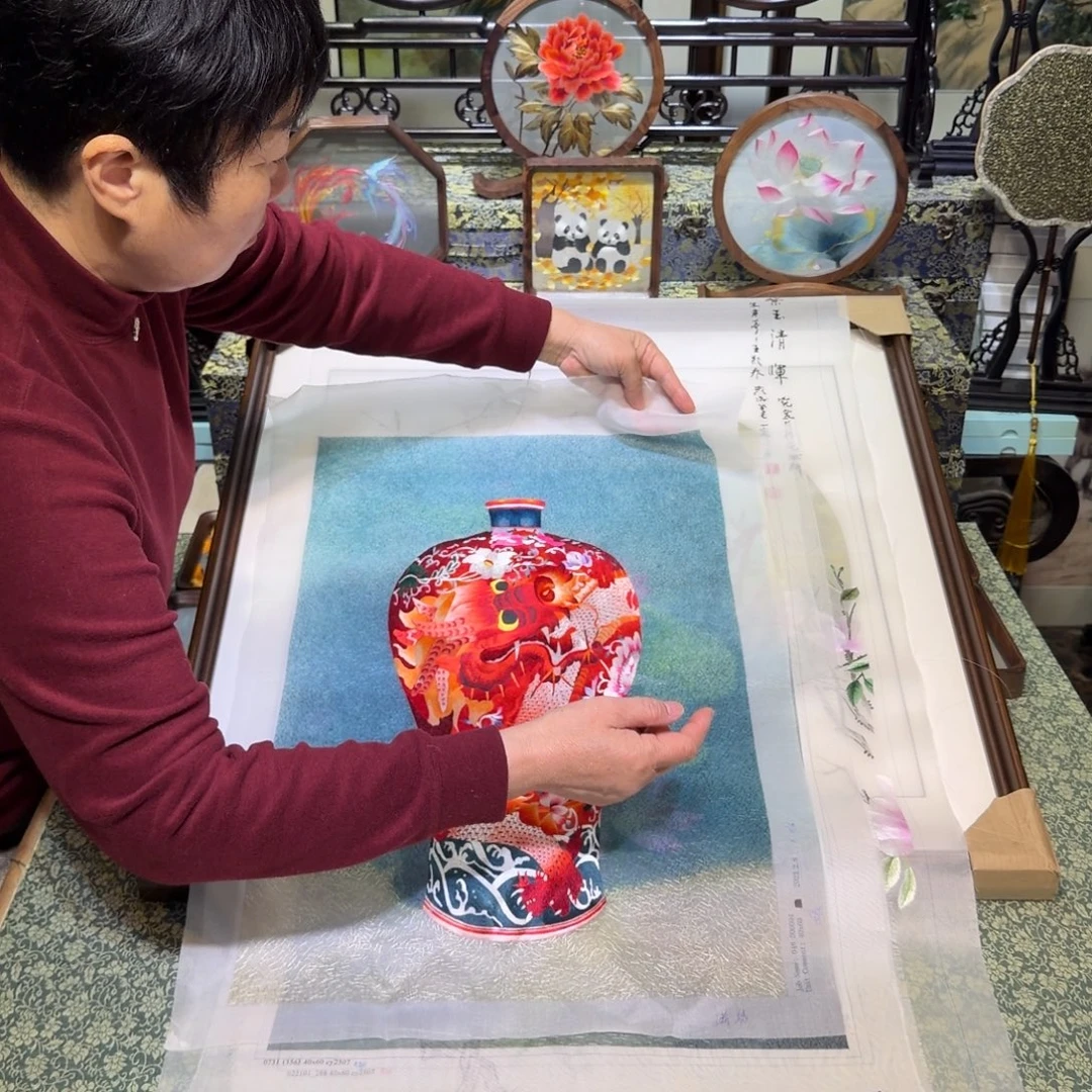 刺绣手工苏绣工艺