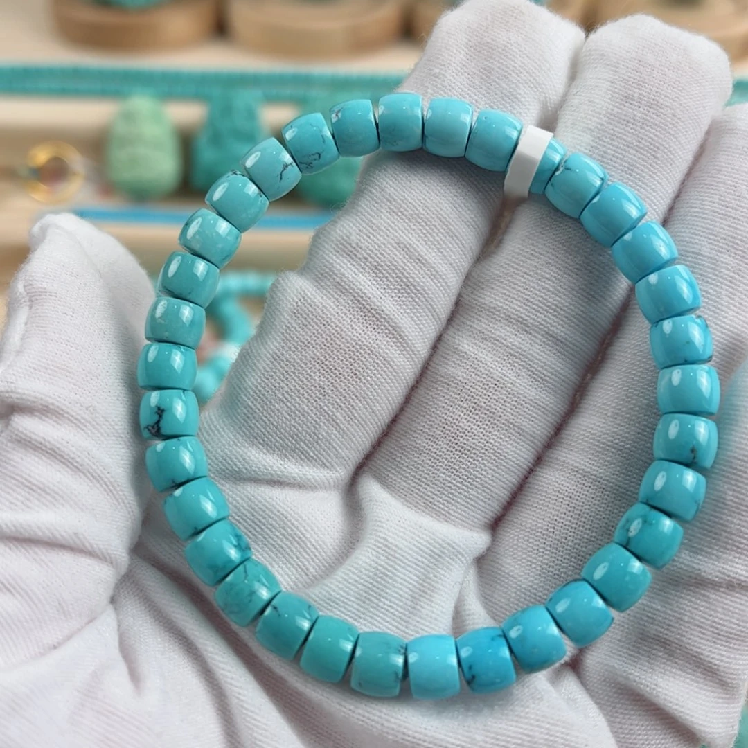 未镶嵌绿松石尺寸6.9mm