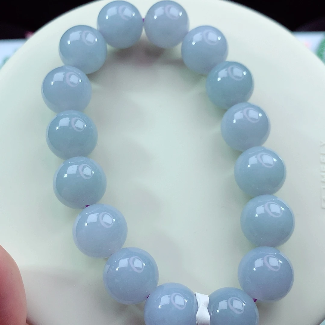 翡翠未镶嵌手链卡13