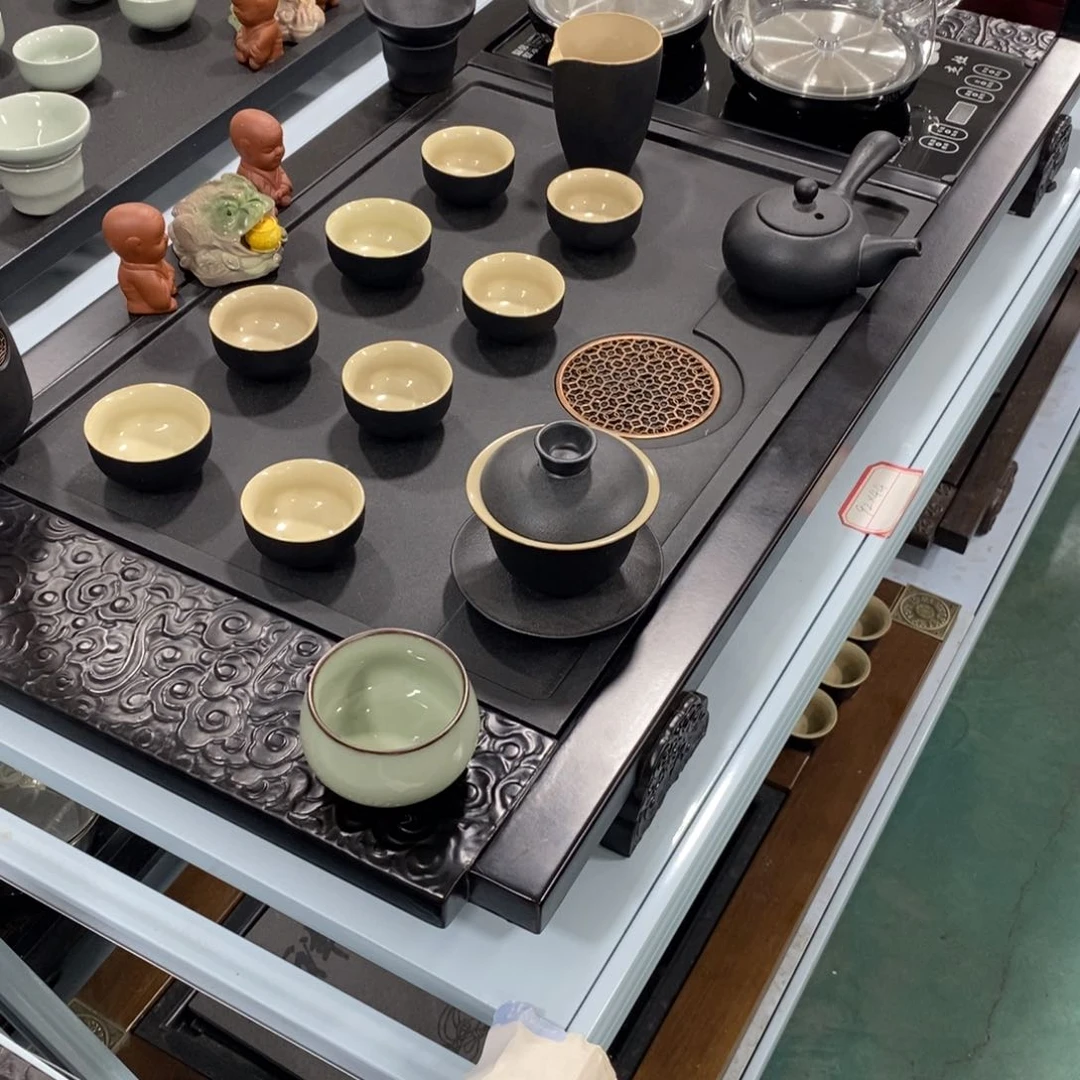 木石茶盘茶具套装家用