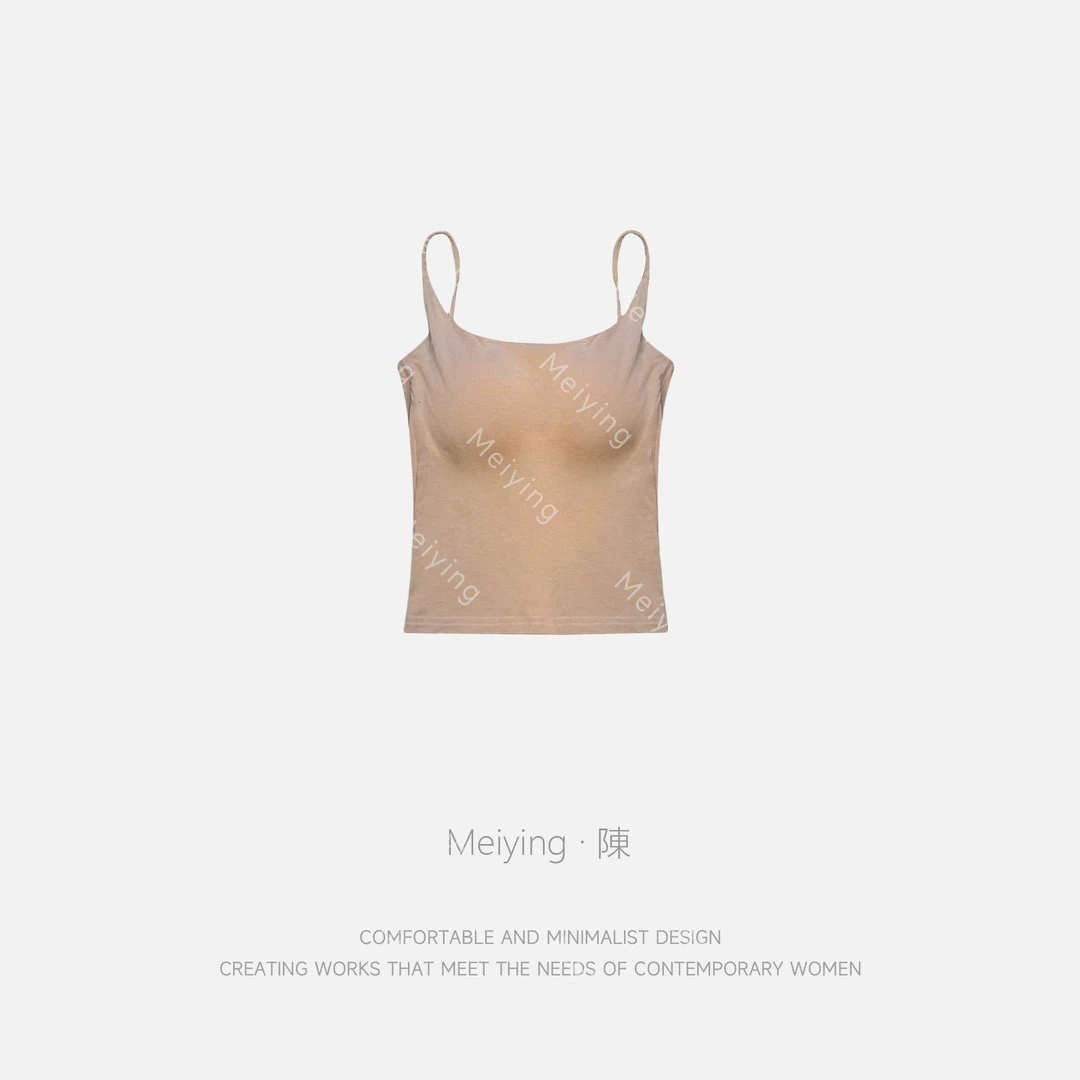 Meiying-2025S/S夏季新品”粉bubu“吊带背心YA5XB074