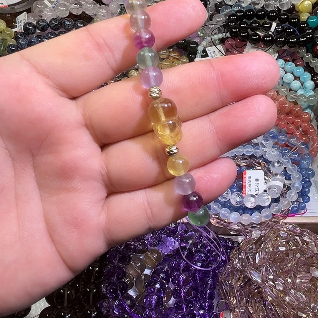 水晶手链未镶嵌天然水晶未镶嵌