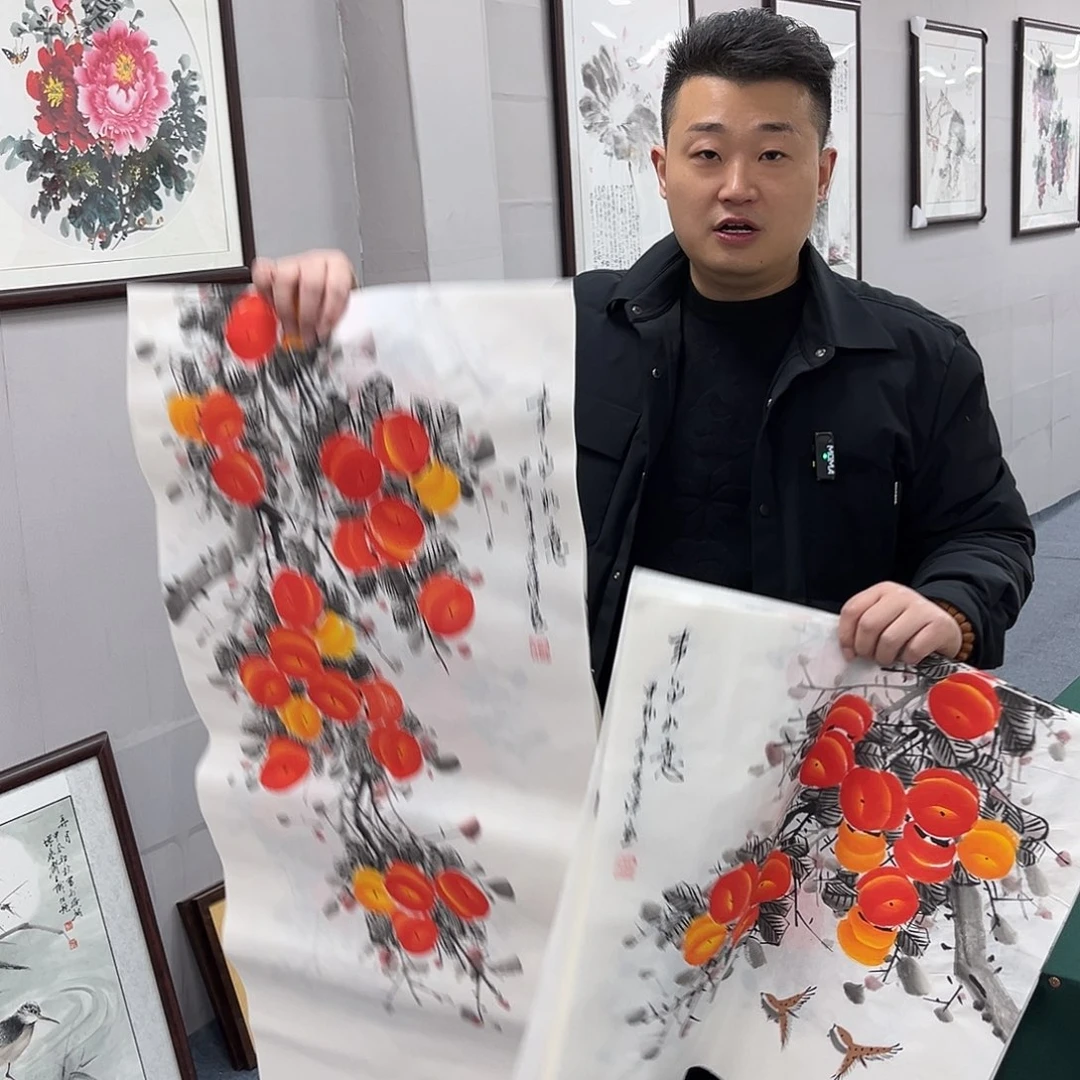 国画宣纸国画作品纯手绘