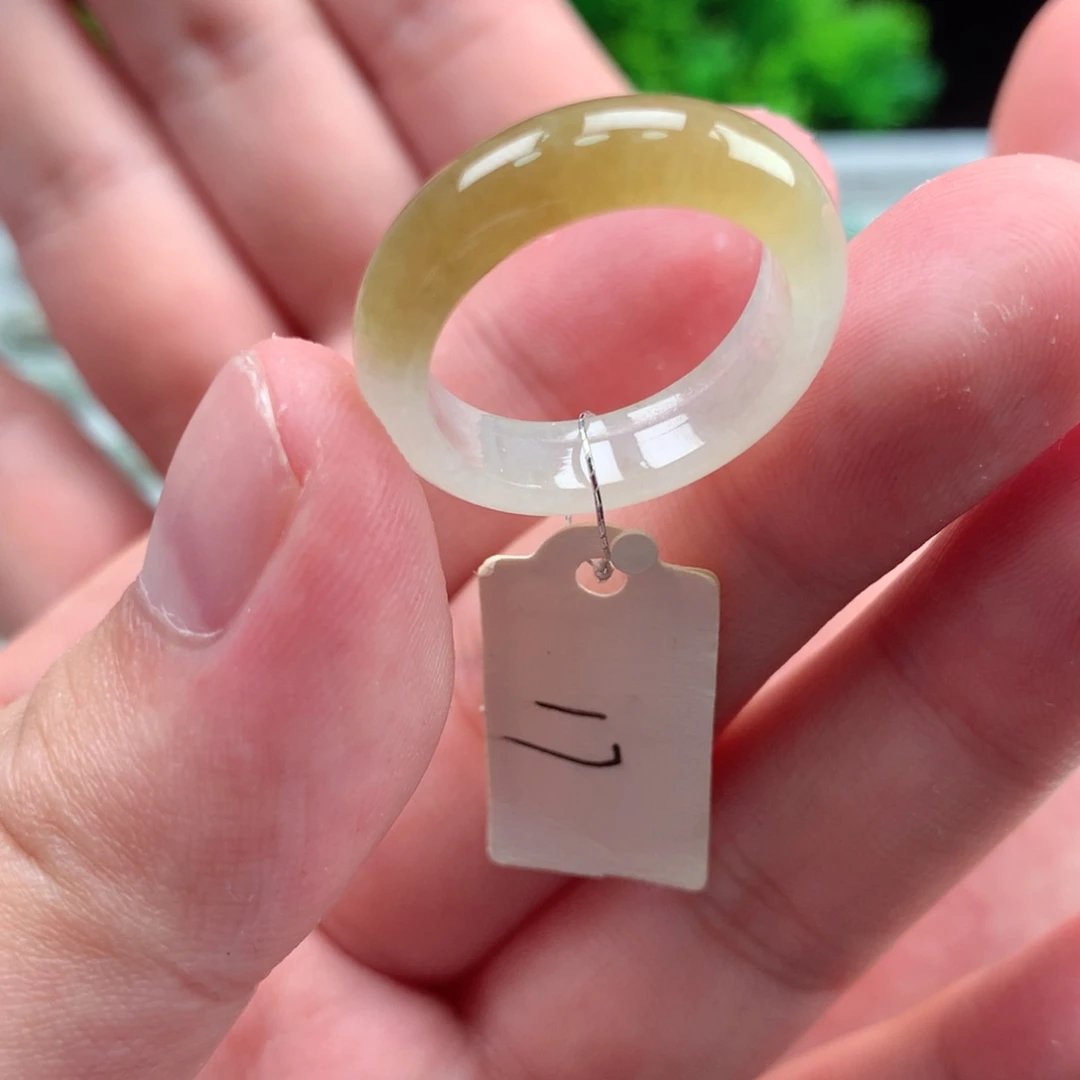 未镶嵌戒指翡翠天然