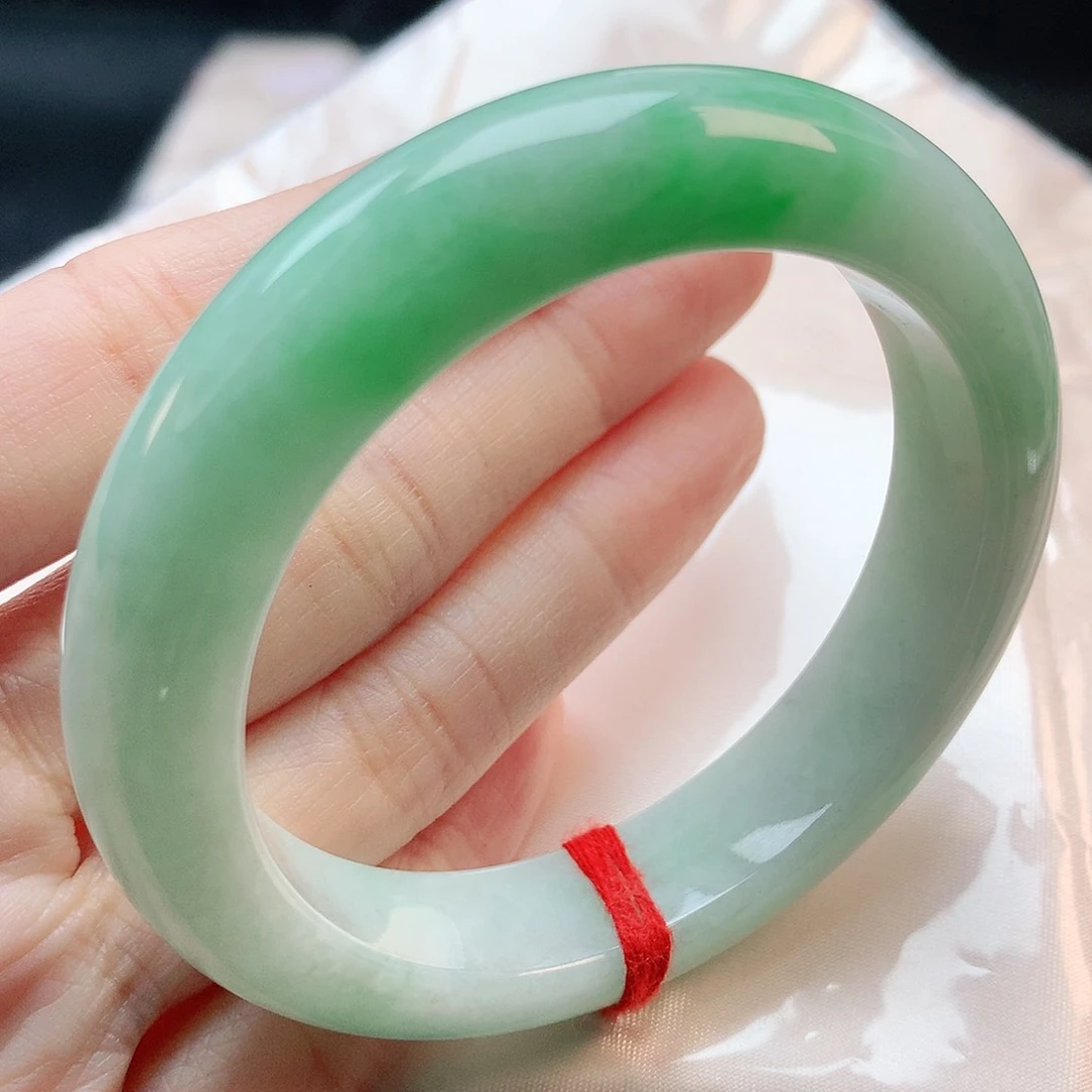 未镶嵌手镯翡翠54圈口882782
