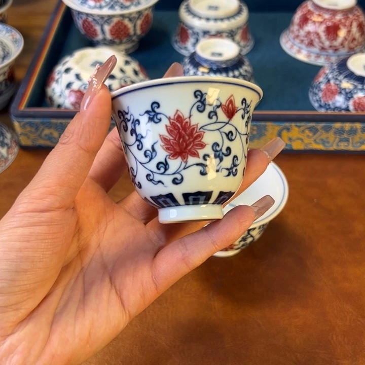 瓷片景德镇陶瓷手工手绘