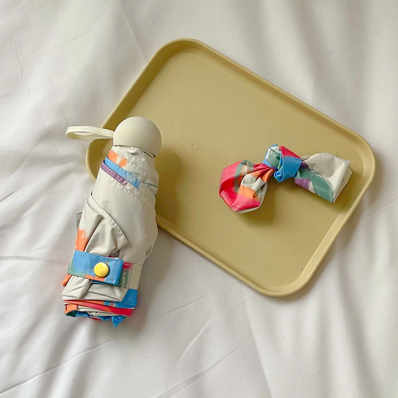 学生全自动折叠雨伞女晴雨两用女防晒防紫外线遮阳小巧便携防晒伞