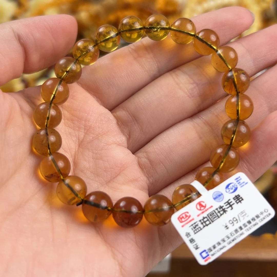 琥珀未镶嵌珠宝奇石