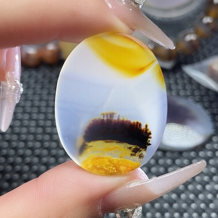未镶嵌颈饰玛瑙/玉髓