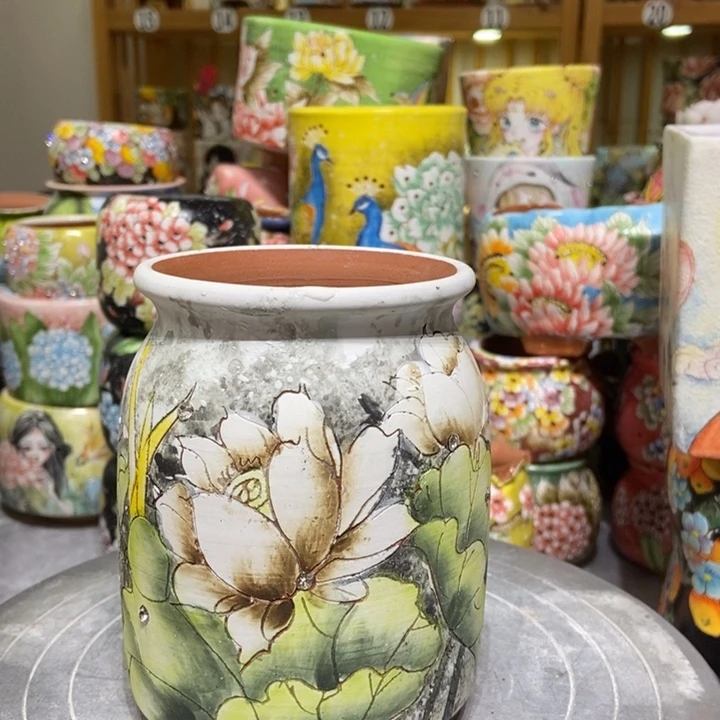 景德镇艺术手绘作品