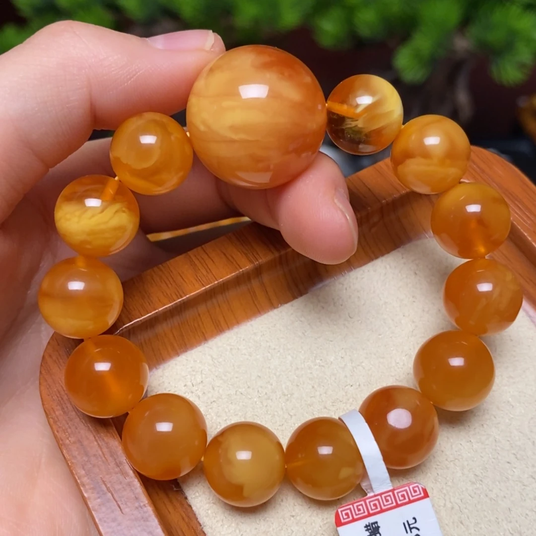 【闪购商品】未镶嵌蜜蜡手链手串