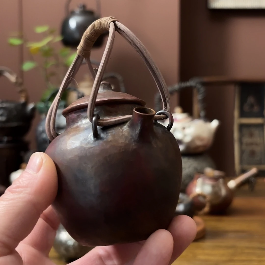 手工制作工艺泡茶铜壶