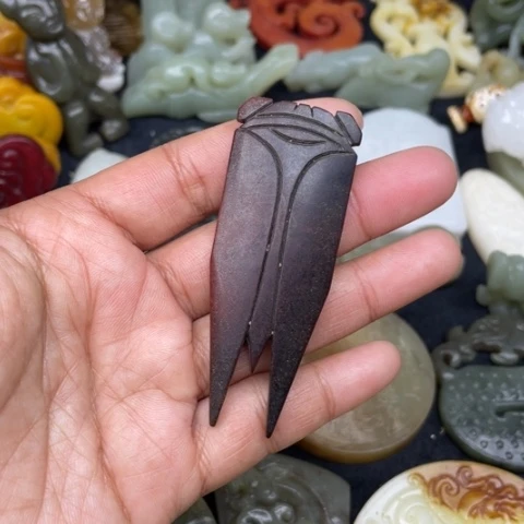 和田玉颈饰未镶嵌23