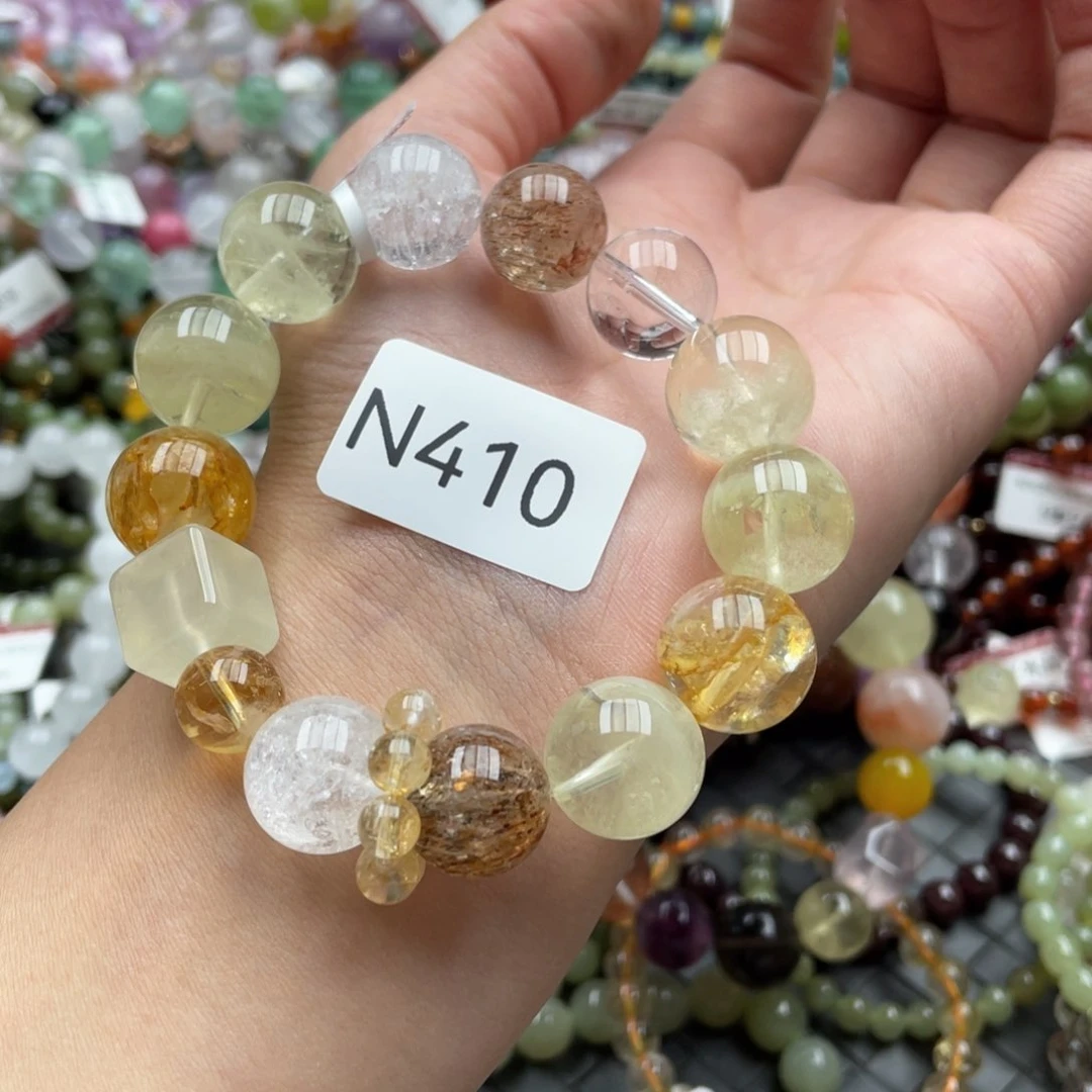 未镶嵌手链水晶多样性