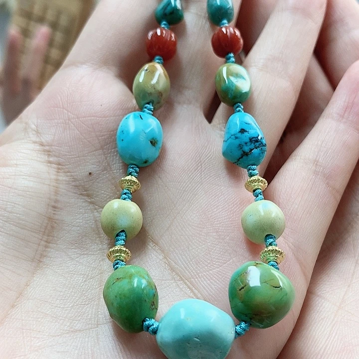 未镶嵌绿松石珠宝奇石