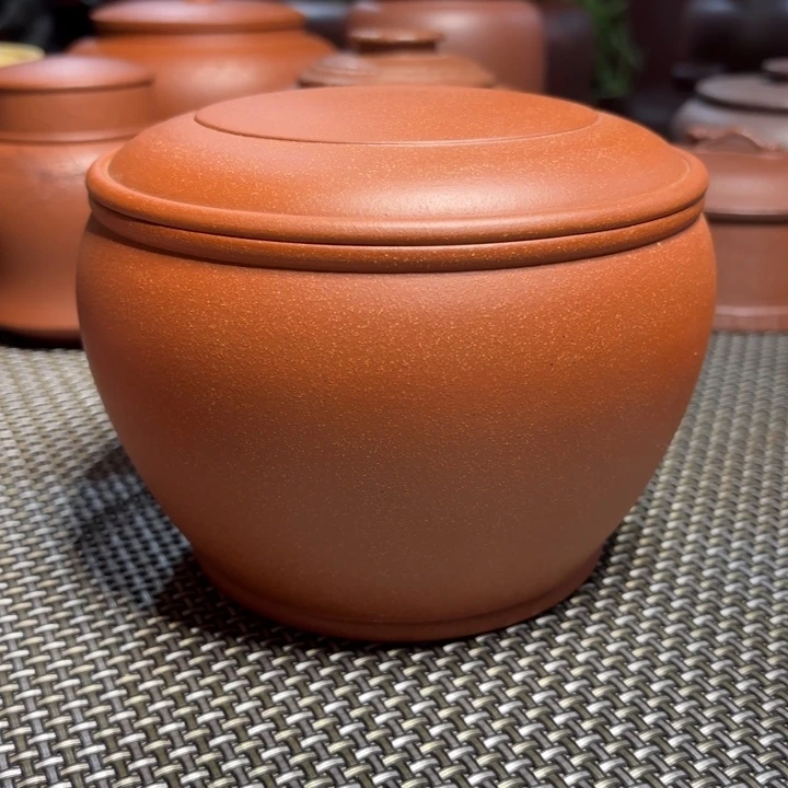 紫砂茶叶罐中高端紫砂茶叶罐