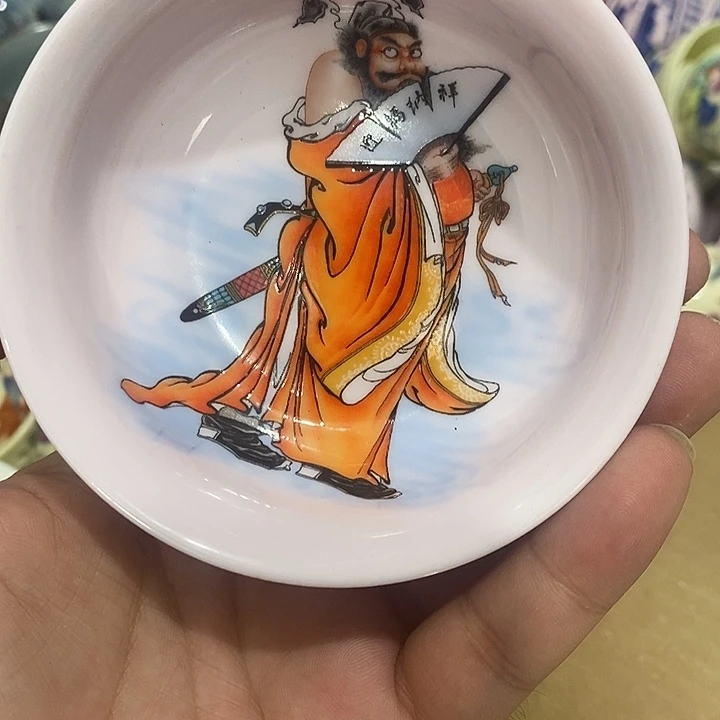 摆件景德镇陶瓷主人杯13445
