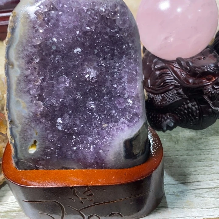 未镶嵌大型摆件（非配饰）紫晶