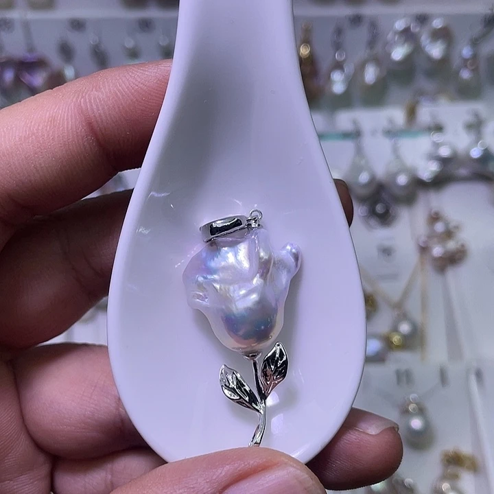 未镶嵌颈饰淡水珍珠13