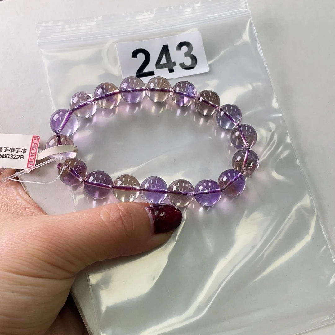 ****琪手串水晶未镶嵌手串243。