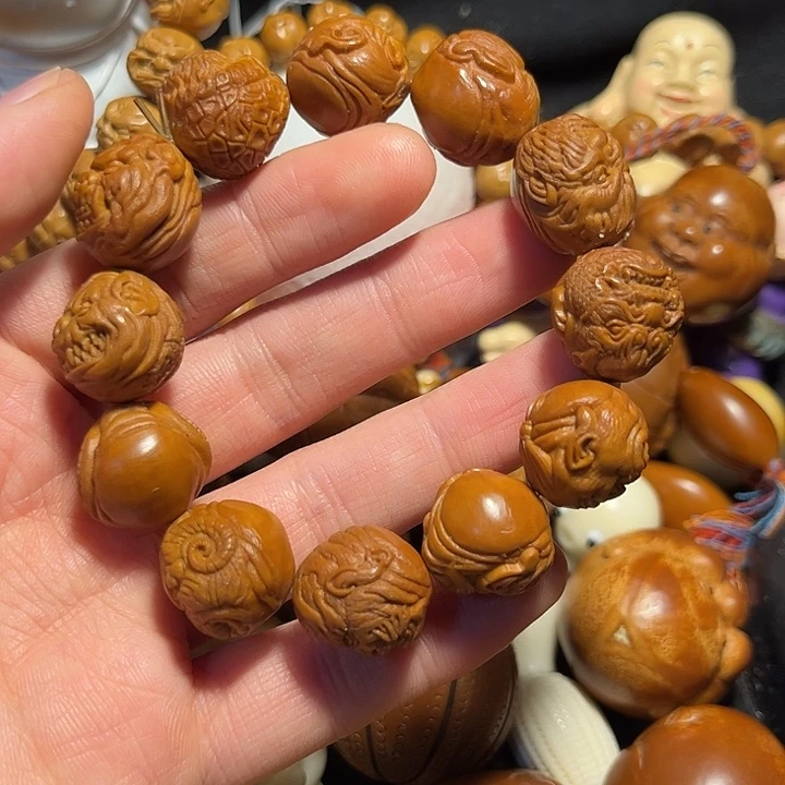 手串/手链橄榄核十二生肖恶僧