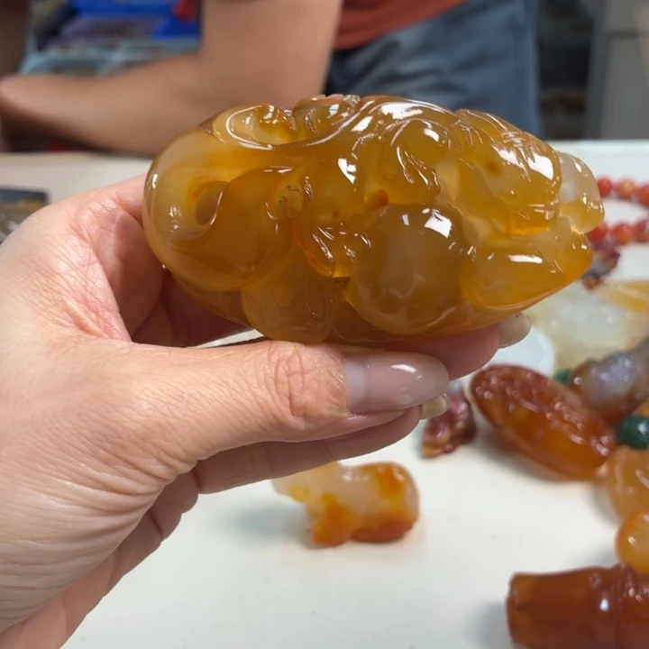玛瑙/玉髓吊坠(不含链)未镶嵌