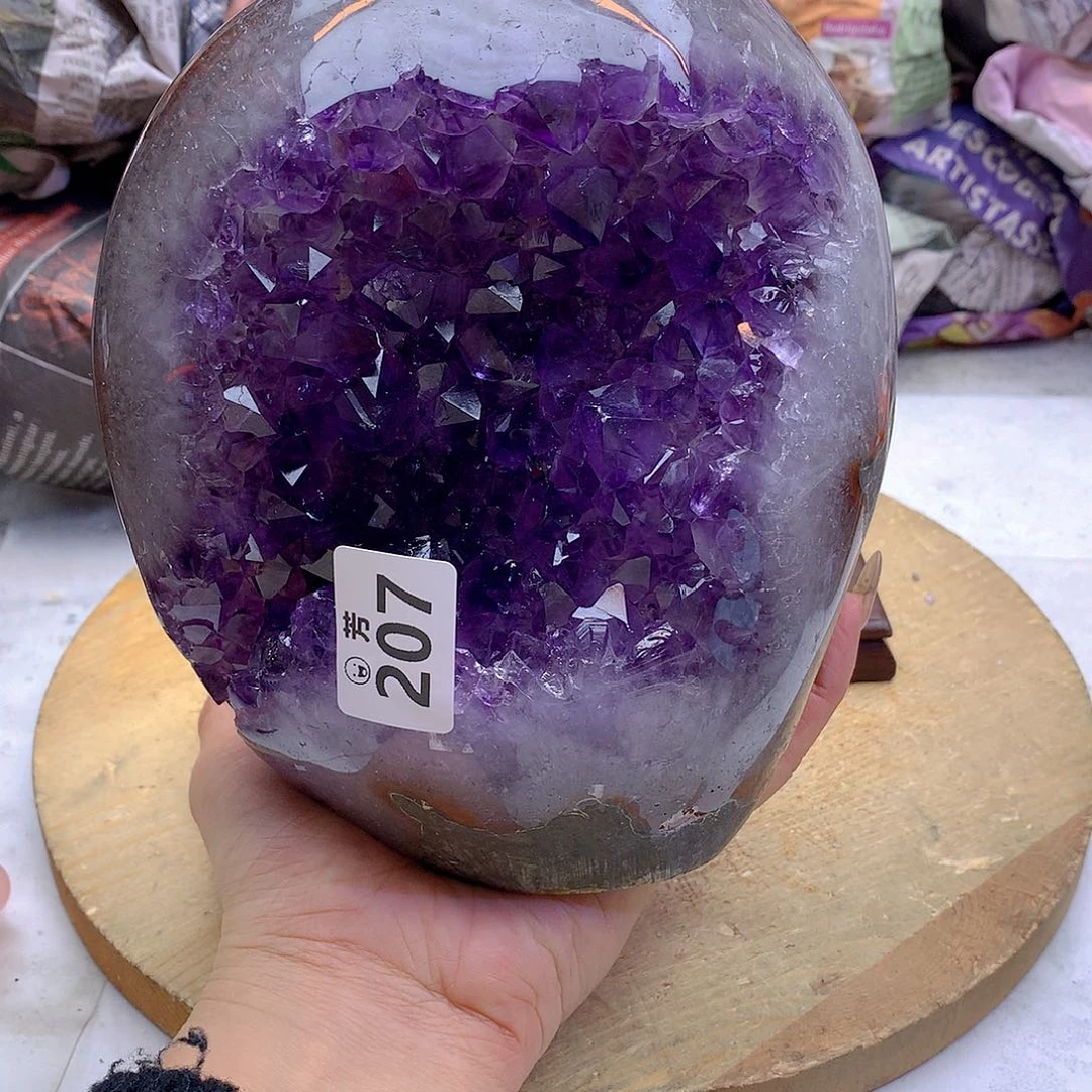 紫晶大型摆件（非配饰）未镶嵌