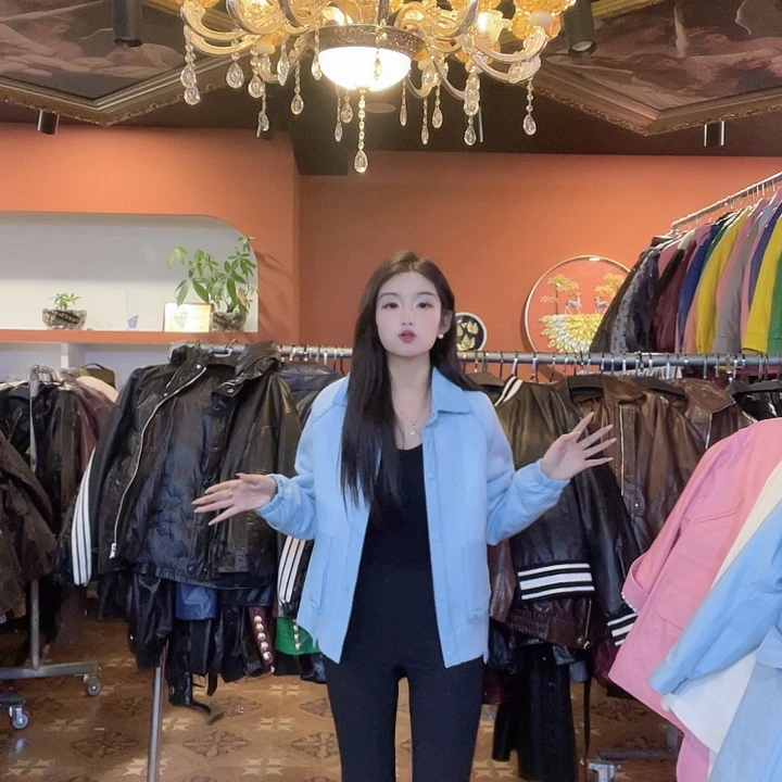 真皮绵羊皮外套25357