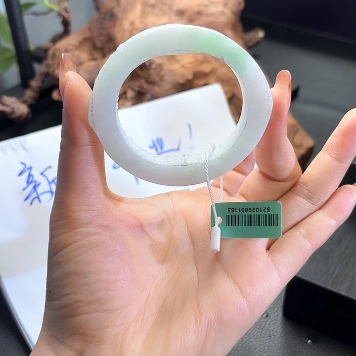 定制翡翠未镶嵌手镯50-54贵妃