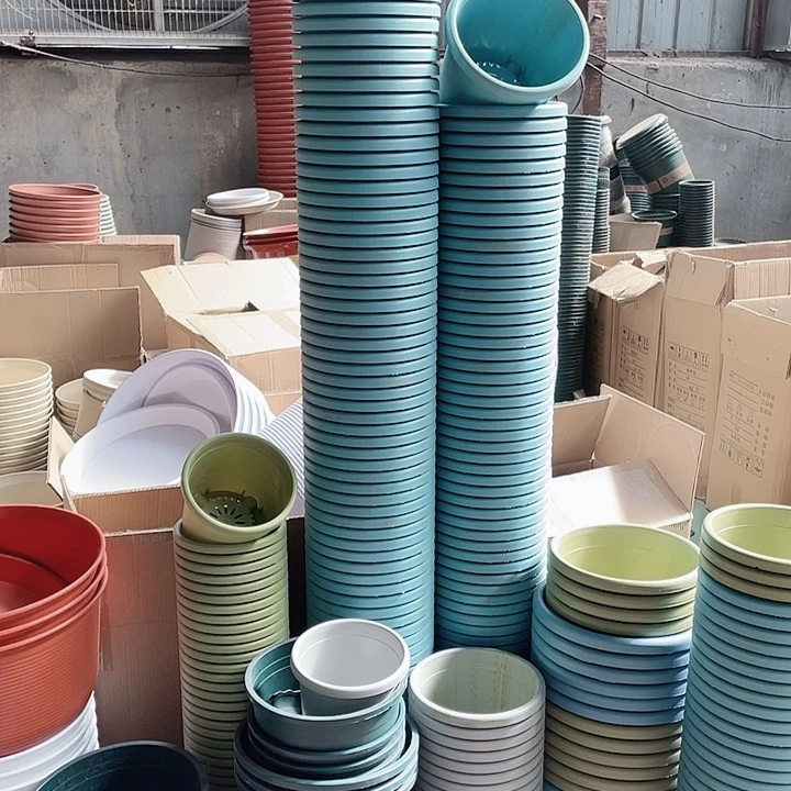 瑕疵四季盆3号浅蓝色发10个口径21高度18