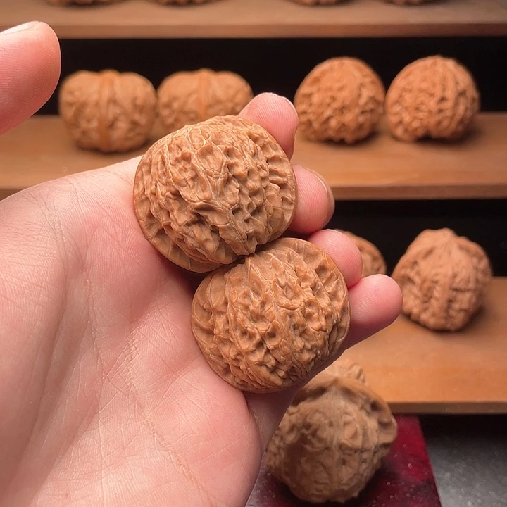 文玩核桃把件北*·37毕业原装磨盘